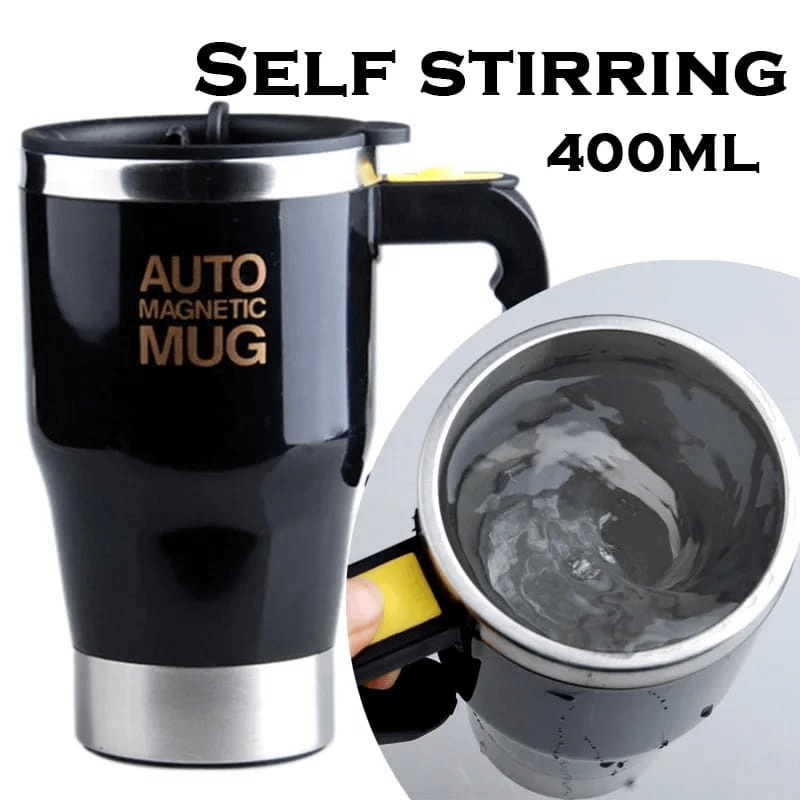 Buy 400ml Magnetic Self Stirring Mug - Best Price in Pakistan (April ...