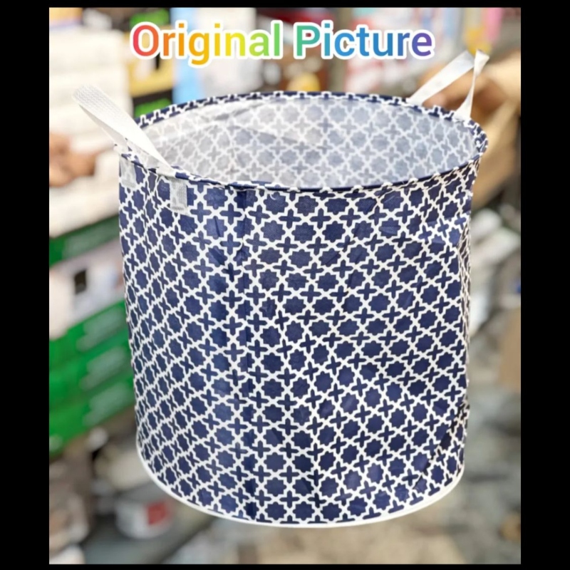 Foldable-clothes-and-toys-organizer-basket