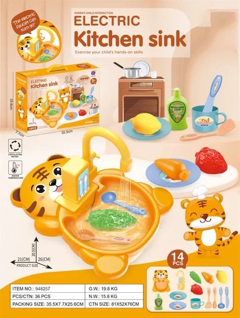 Kids-kitchen-sink-with-water-rotation