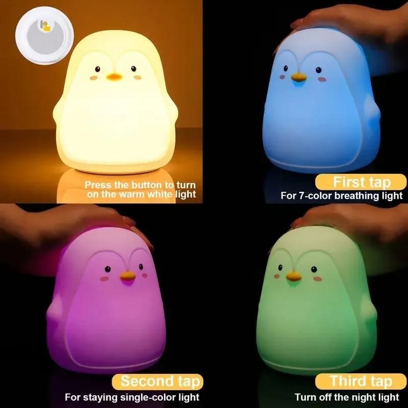 Cute-penguin-LED-touch-Lamp