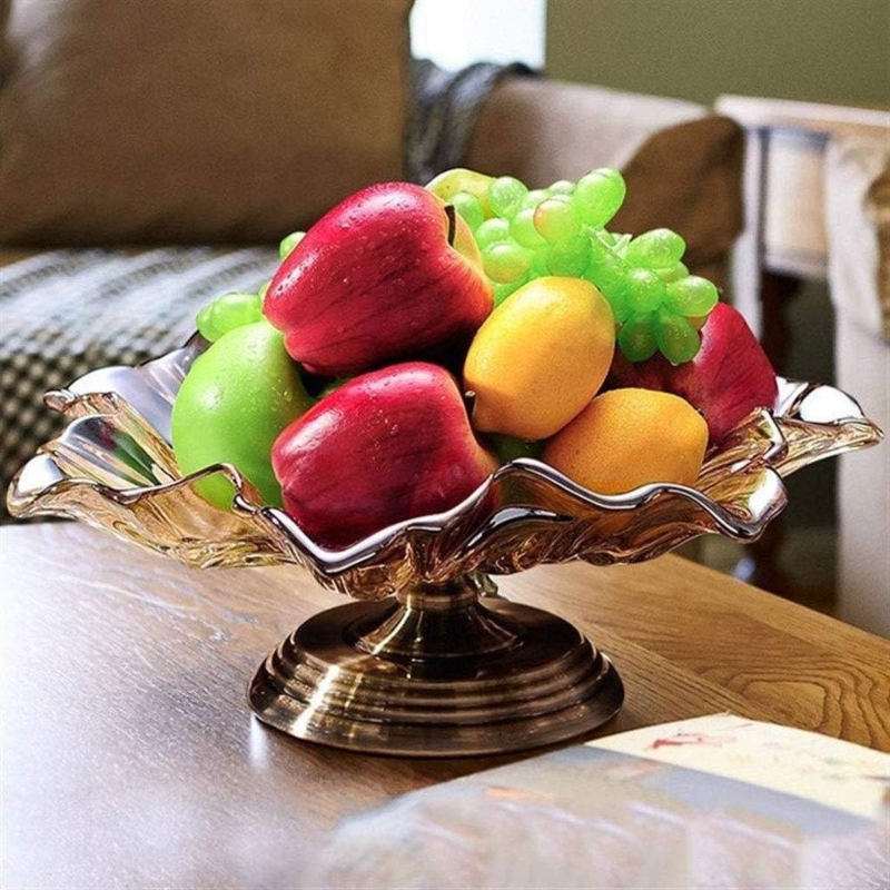 Buy Crystal Glass Large Fruit Bowl - Best Price in Pakistan (September ...