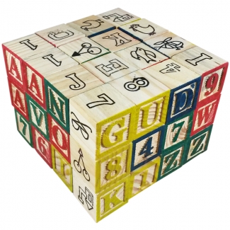 large abc wooden blocks