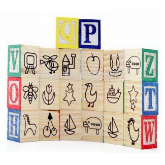 large abc wooden blocks