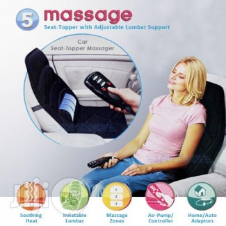 massage seat topper with soothing heat