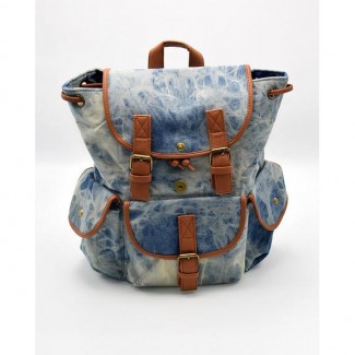 Vintage denim online backpack