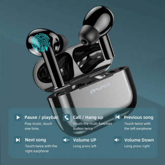 Buy True Wireless Earbuds Bluetooth 5.0 AWEI T29 Best Price in