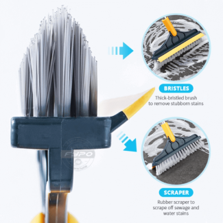 Buy 3 in 1 multifunctional silicone cleaning scraper brush at best price in  Pakistan 