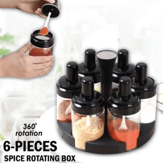 Buy revolving stainless steel spice rack at best price in Pakistan